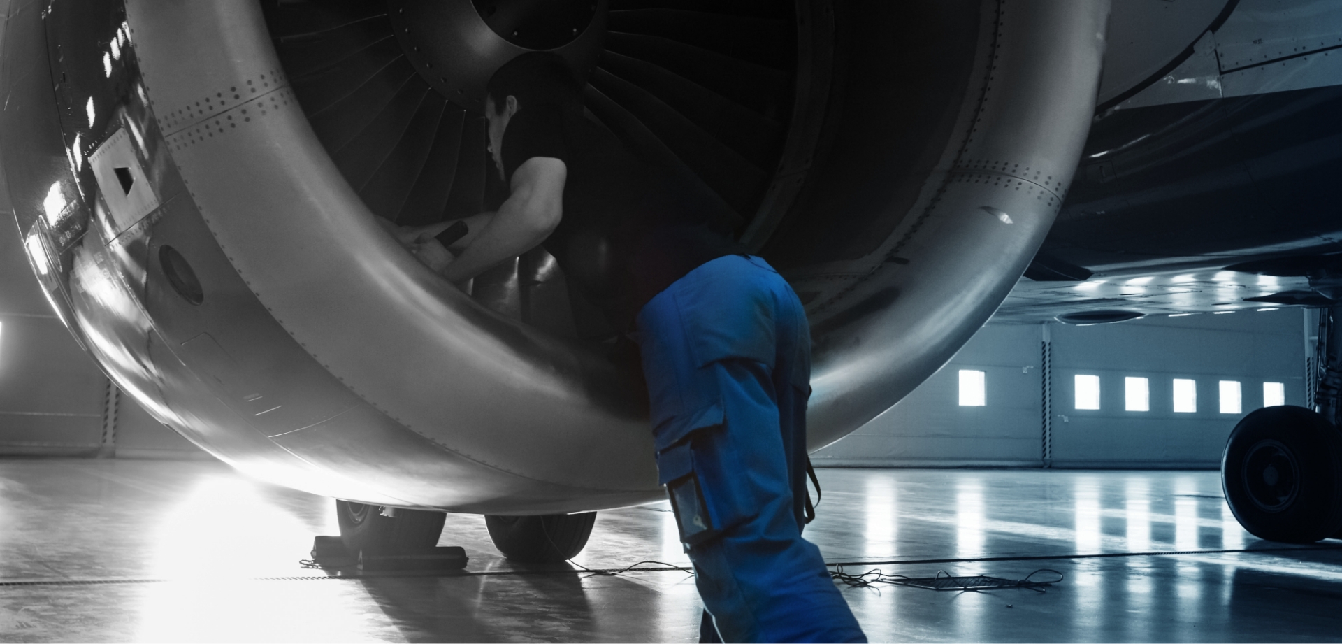 airport hangar tore
